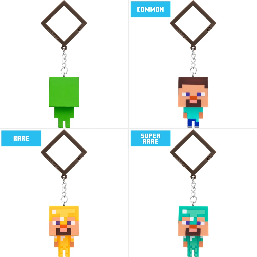 Paladone Minecraft Reveals Backpack Buddies - atsitiktinis raktų pakabukas