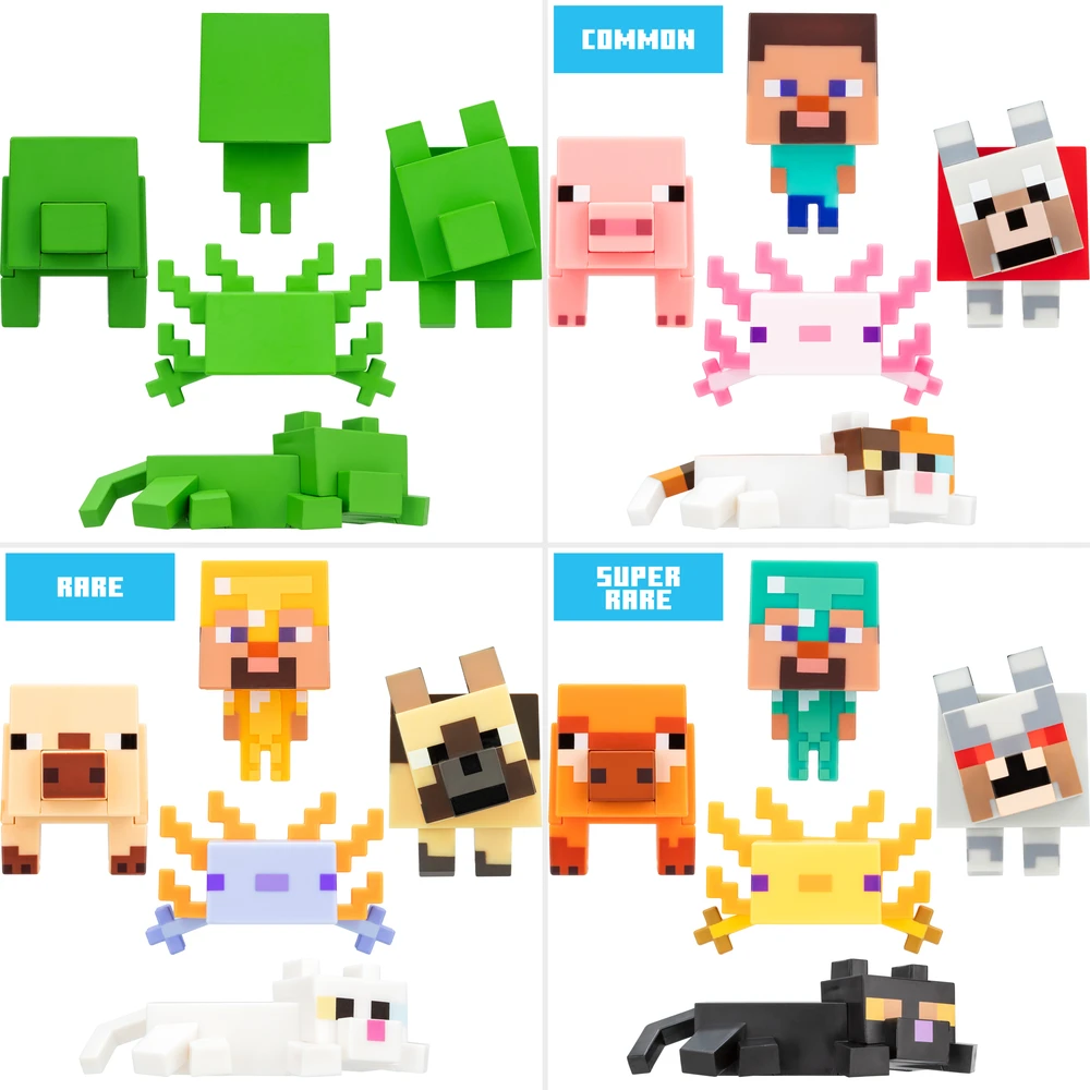 Paladone Minecraft Reveals Backpack Buddies - atsitiktinis raktų pakabukas