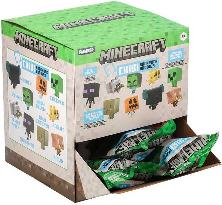 Paladone Minecraft kuprinės bičiuliai 3 serija (įvairūs)