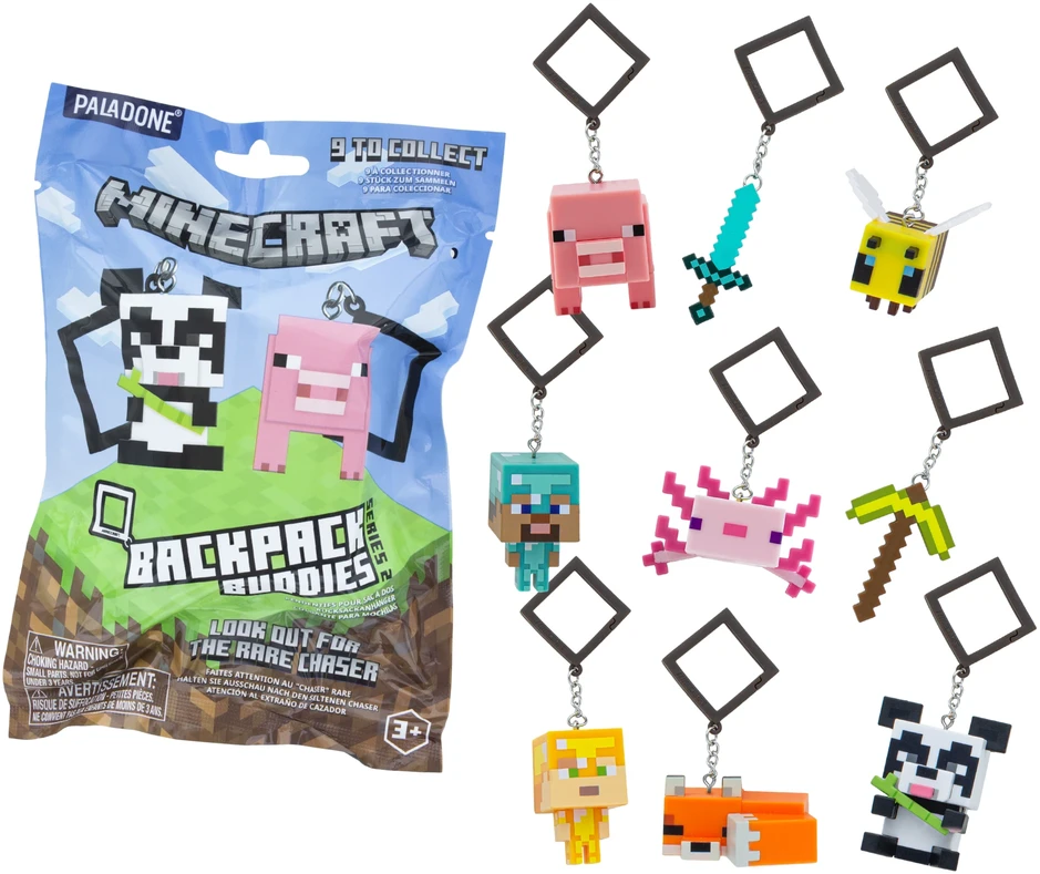 Paladone Minecraft kuprinės bičiuliai (įvairūs)