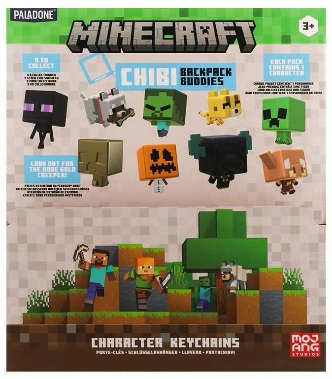 Paladone Minecraft kuprinės bičiuliai 3 serija (įvairūs)