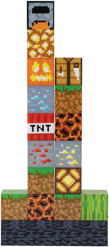 Paladone Minecraft blokų statyba lempa