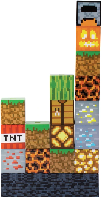 Paladone Minecraft blokų statyba lempa
