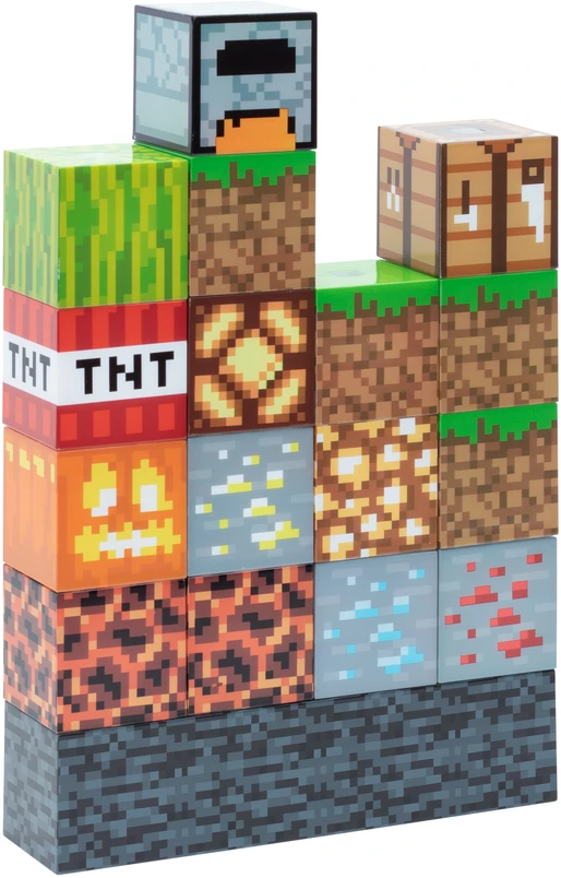 Paladone Minecraft blokų statyba lempa