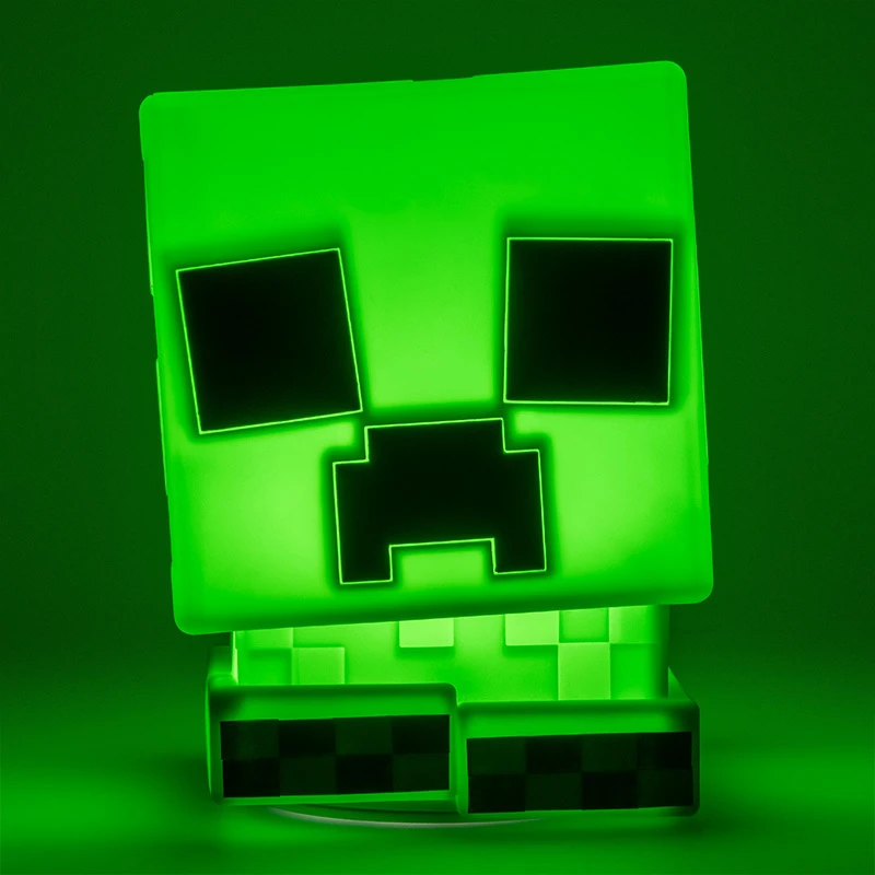 Paladone Minecraft Creeper SquishyGlo Silicone Įkraunama Lempa