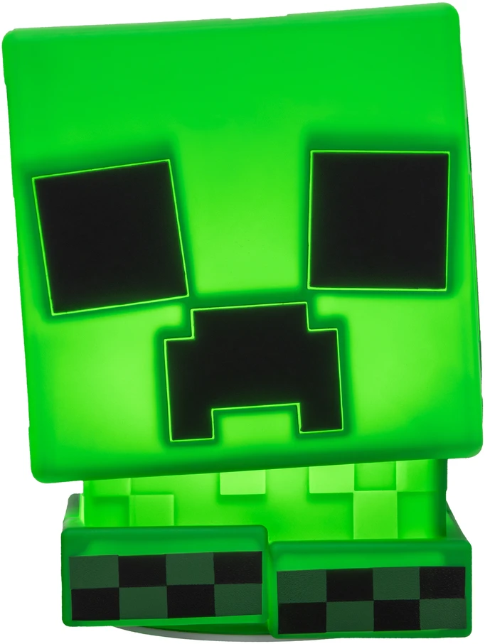 Paladone Minecraft Creeper SquishyGlo Silicone Įkraunama Lempa