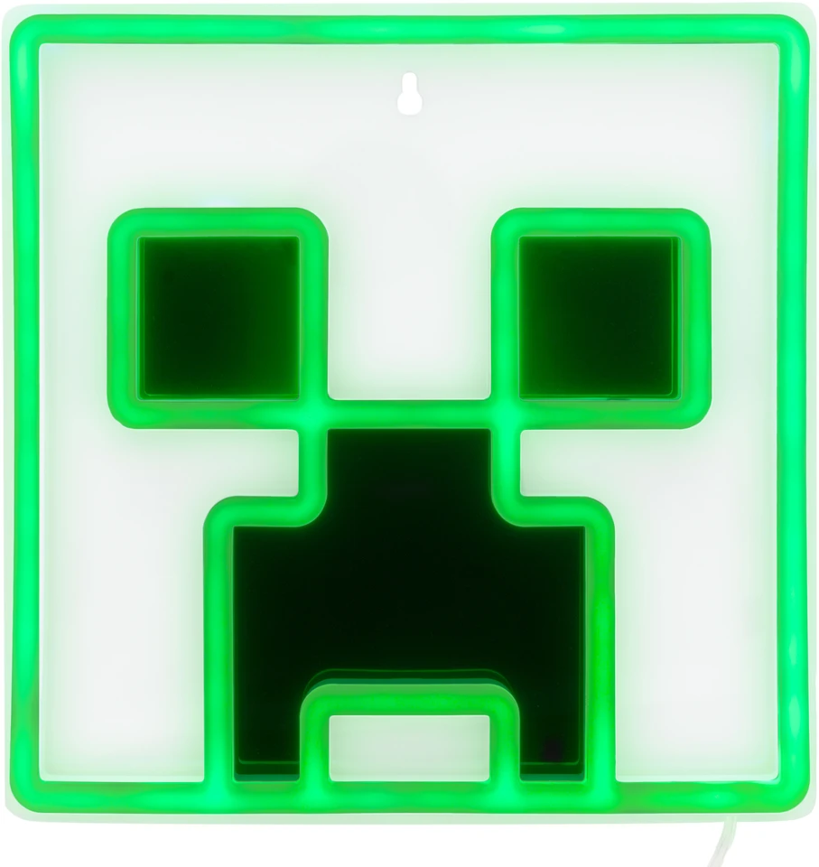 Paladone Creeper sieninis montuojamas LED neoninis šviestuvas