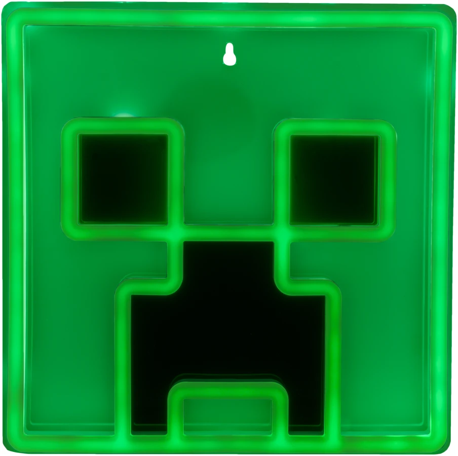 Paladone Creeper sieninis montuojamas LED neoninis šviestuvas