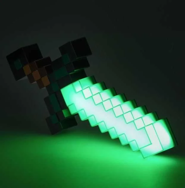 PALADONE Minecraft deimantinio kardo lempa