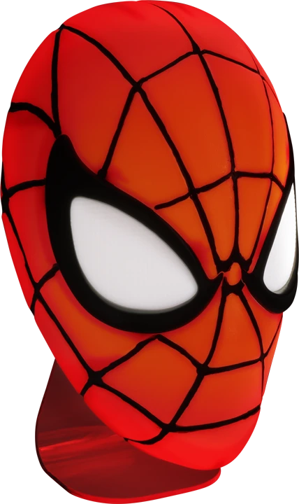 Paladone Marvel Spiderman Mask Desktop / Wall Logo lempa