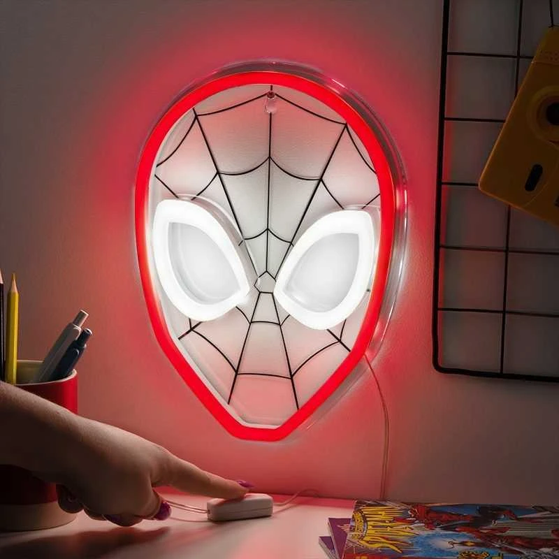 Sieninis šviestuvas Paladone Žmogaus-voro prie sienos tvirtinamas LED neoninis šviestuvas