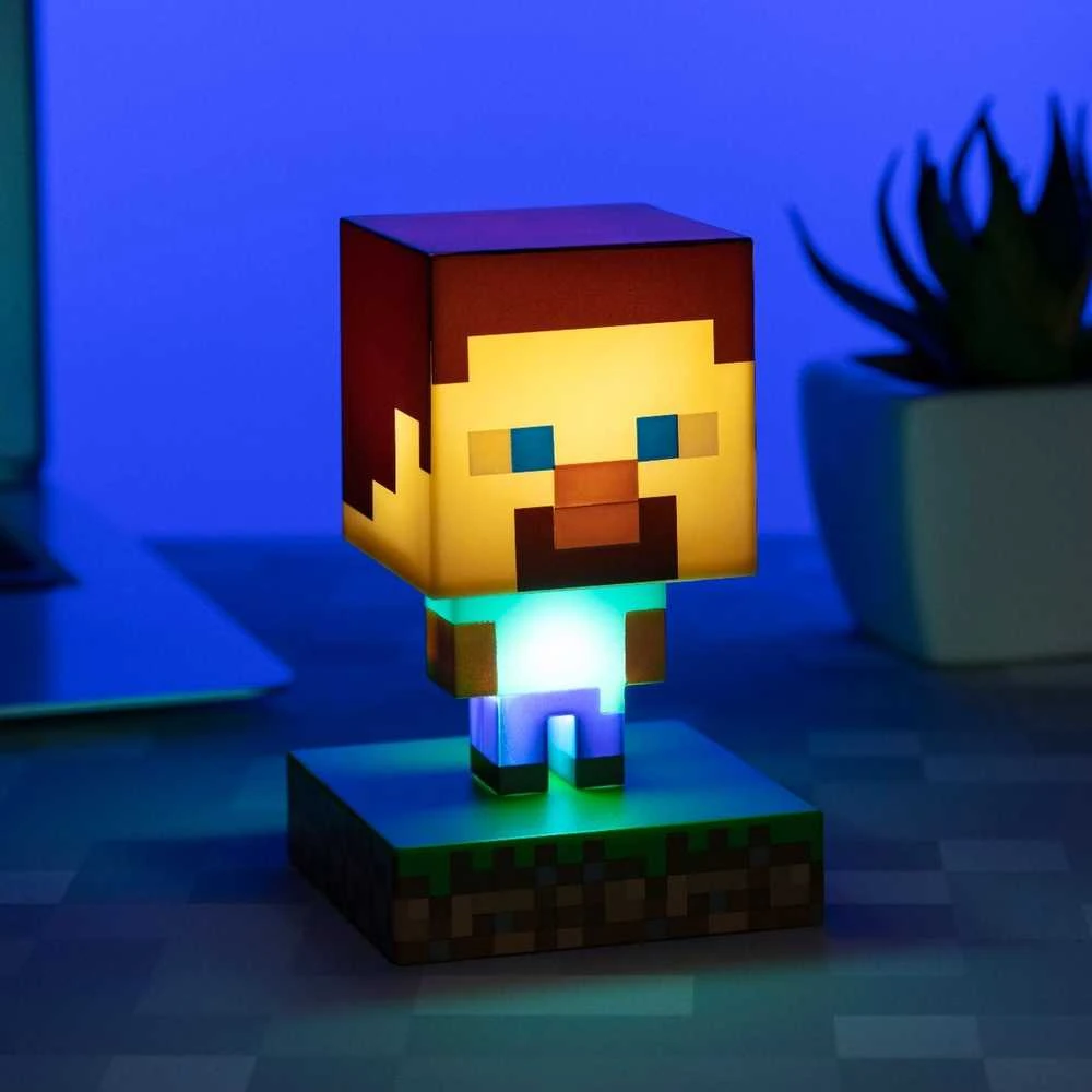 Paladone MINECRAFT Steve ICON lempa | 10cm