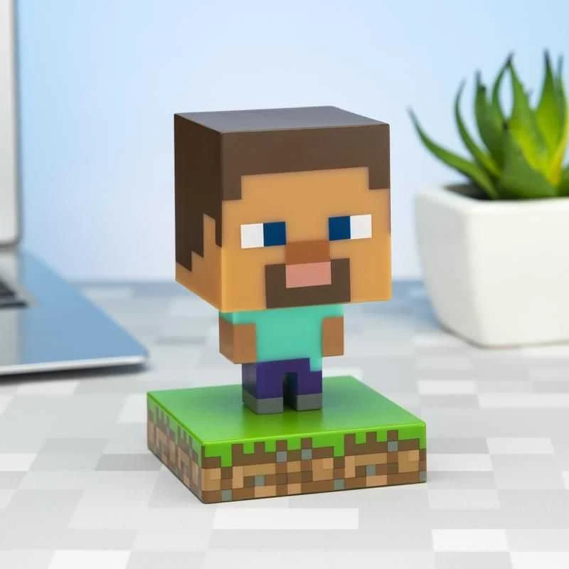 Paladone MINECRAFT Steve ICON lempa | 10cm