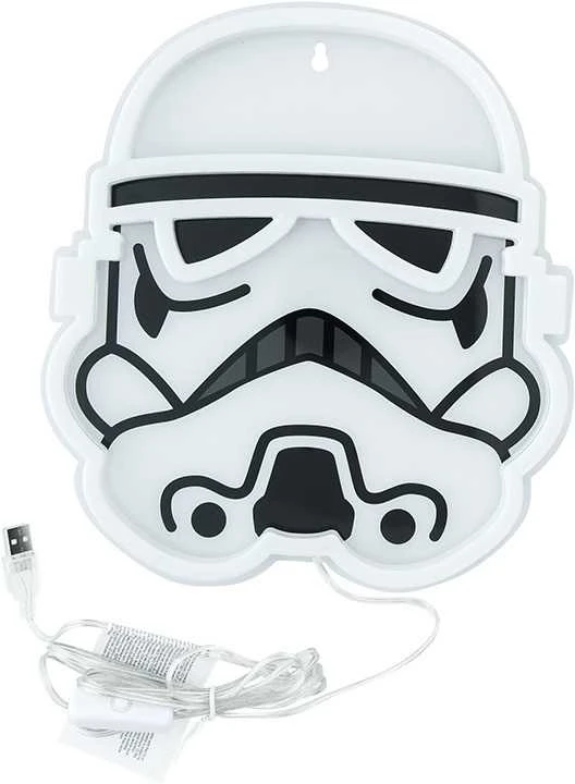 Paladone „Stormtrooper“ prie sienos tvirtinamas LED neoninis šviestuvas