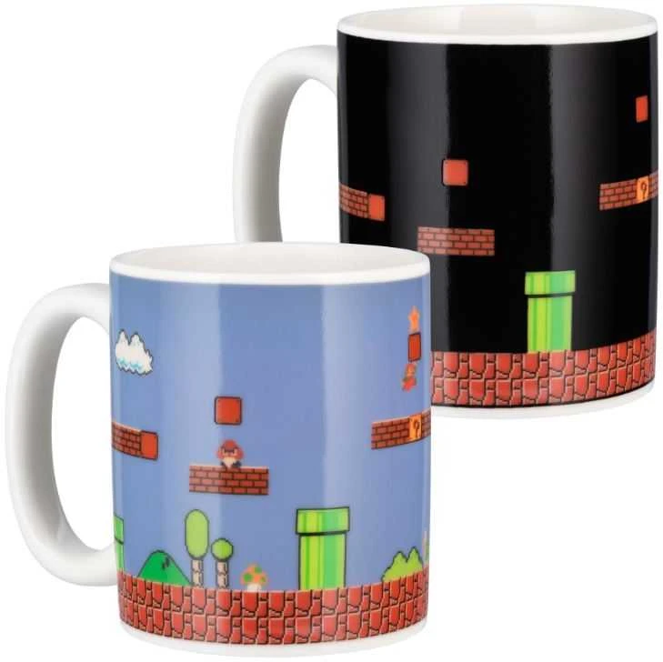 Paladone Super Mario Brothers puodelis | Reaguojantis į karštį 300ml