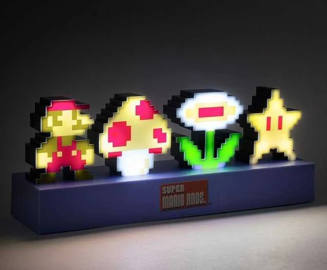 Paladone Super Mario Bros Icons lempa