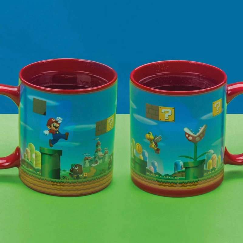Paladone Super Mario - šilumą keičiantis puodelis, 300 ml