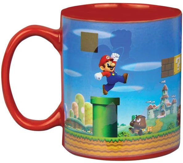 Paladone Super Mario - šilumą keičiantis puodelis, 300 ml