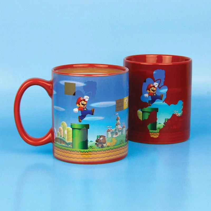 Paladone Super Mario - šilumą keičiantis puodelis, 300 ml