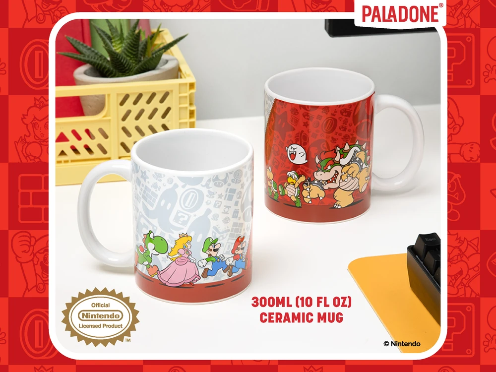 Paladone STOR Super Mario keramikinis puodelis (300 ml)
