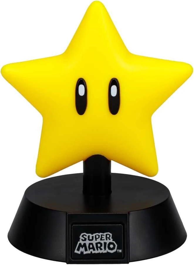 Paladone Super Mario Super Star Icon lempa