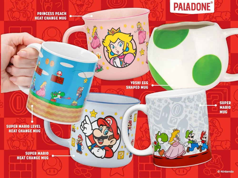 Paladone SUPER MARIO - YOSHI EGG 3D puodelis