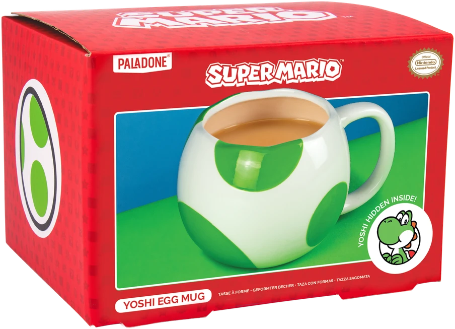 Paladone SUPER MARIO - YOSHI EGG 3D puodelis