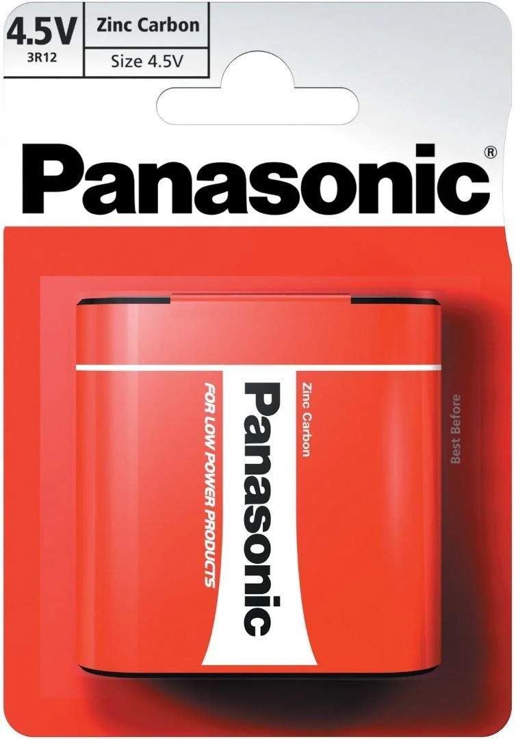 Baterija - Panasonic 3R12 Cinko-Anglies 4.5V 114g