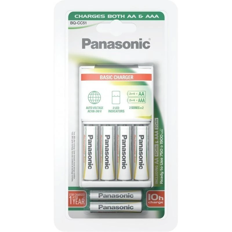 Panasonic Car.Batt.BQ-CC51 *4AA*2AAA