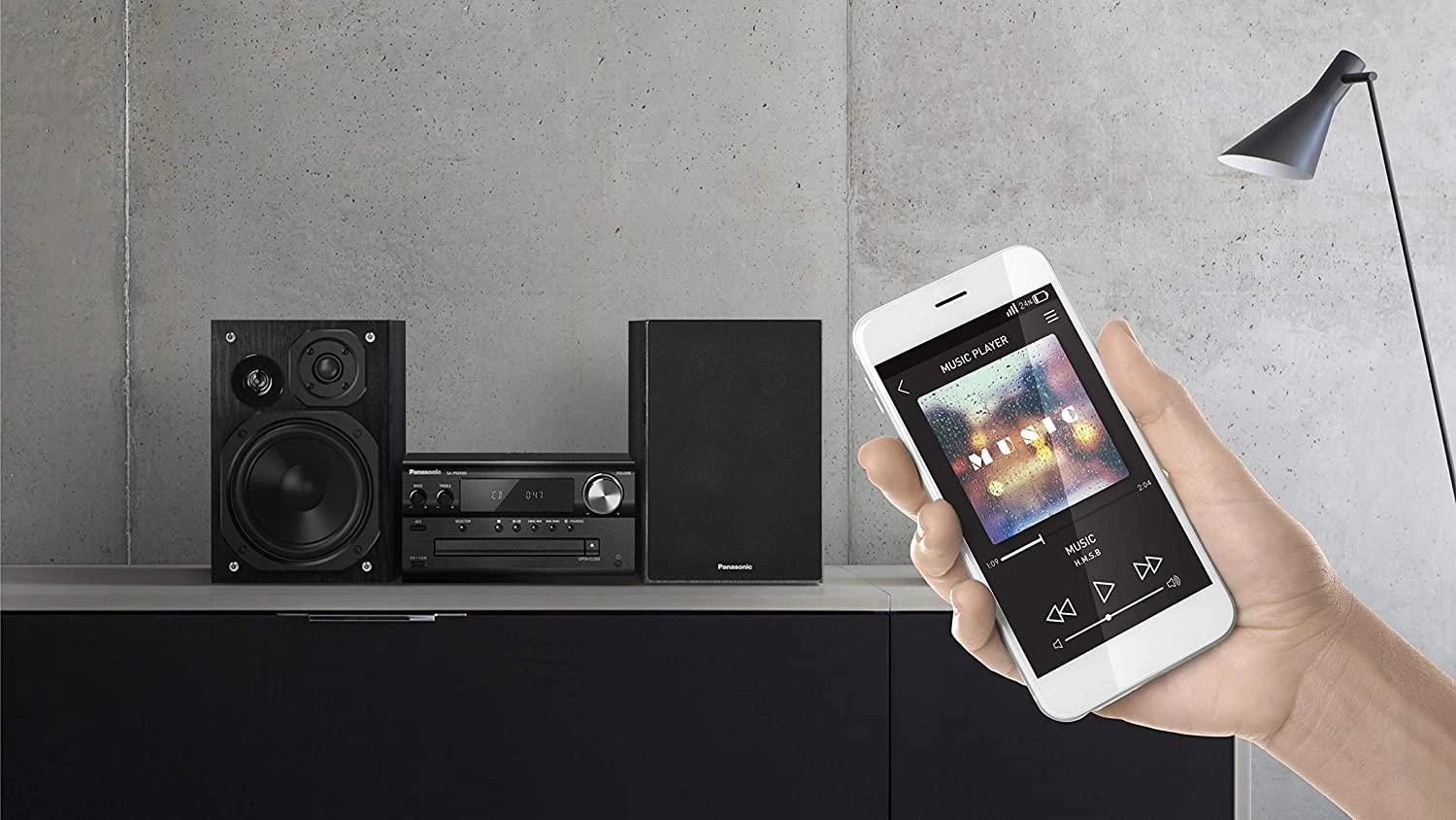 Muzikinis centras Bokštas Panasonic SC- PMX92EG- K