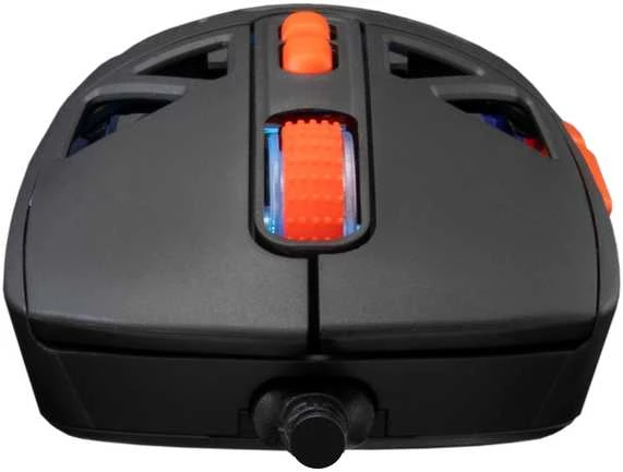 Baracuda pelė žaidimams SEAL, 7D, 12800 dpi, Juodas (BGM-091)