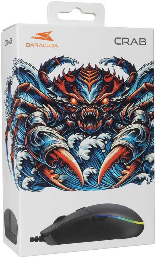Baracuda BGM-111 Crab Juodas