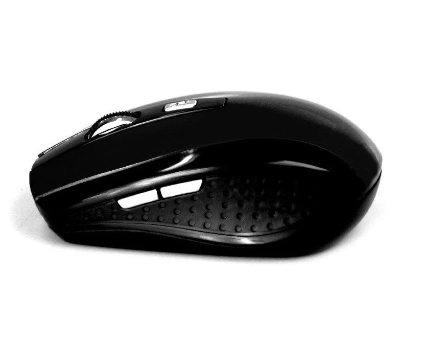 Belaidė optinė ergonomiška pelė Media-Tech RATON PRO MT1113K, tinka kairiarankiams ir dešiniarankiams, Nano USB adapteris, 1600DPI, juoda