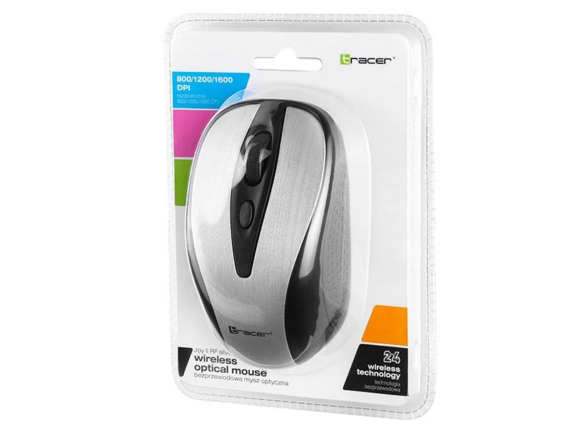 TRACER Joy II RF Nano USB Sidabrinis Pelė Wireless