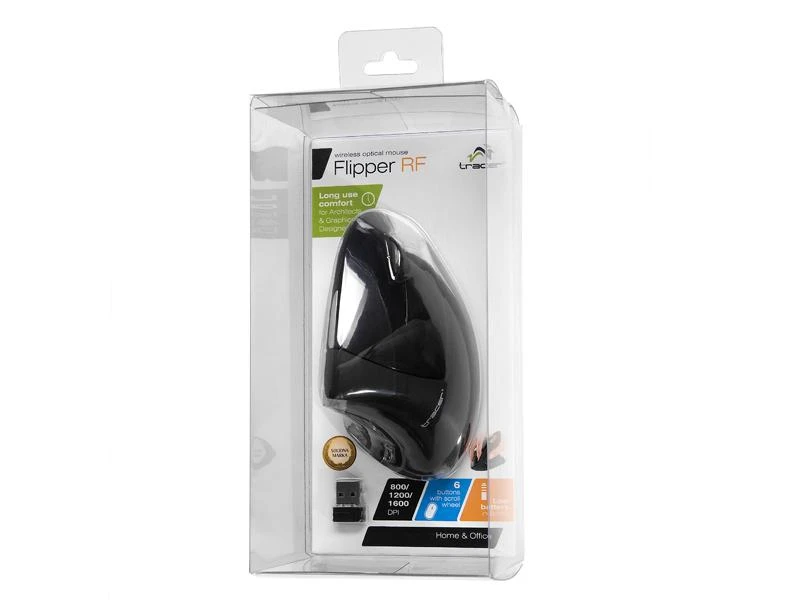 TRACER TRAMYS44214 Pelė TRACER Flipper RF nano USB Ergonomic