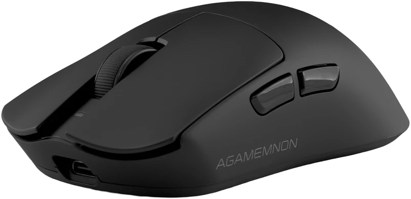 Pelė White Shark Baltas Shark AGAMEMNON WGM-9012,Juodas