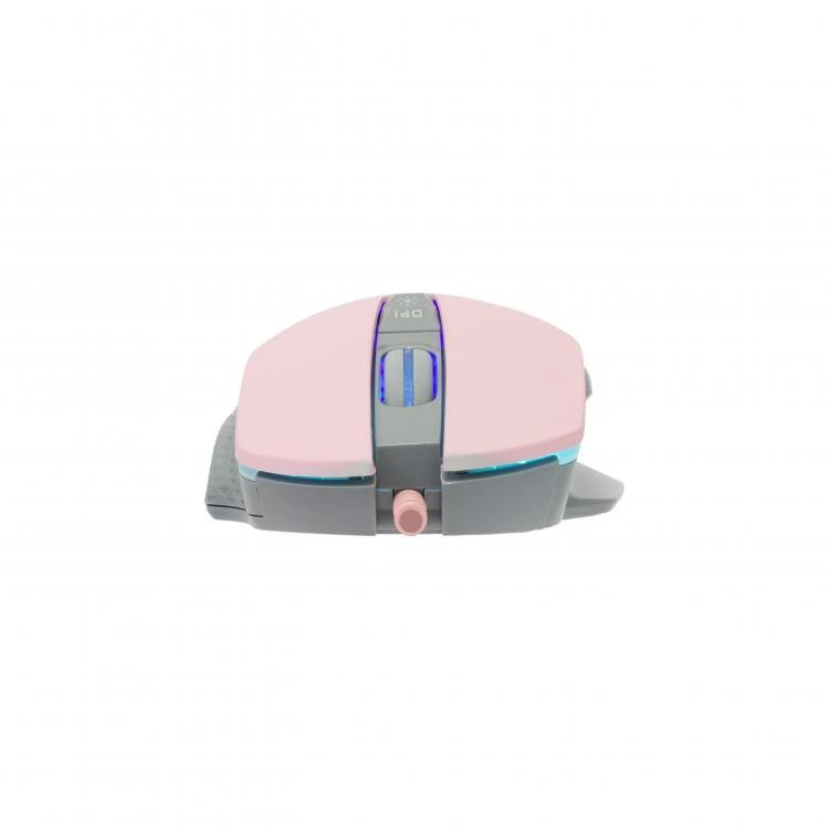 Žaidimų pelė White Shark Gareth Pink su RGB pašvietimu