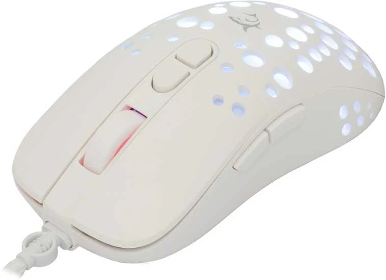 Pelė White Shark Baltas Shark Baltas Shark TRISTAN-W-2 GM-9004, Baltas RGB