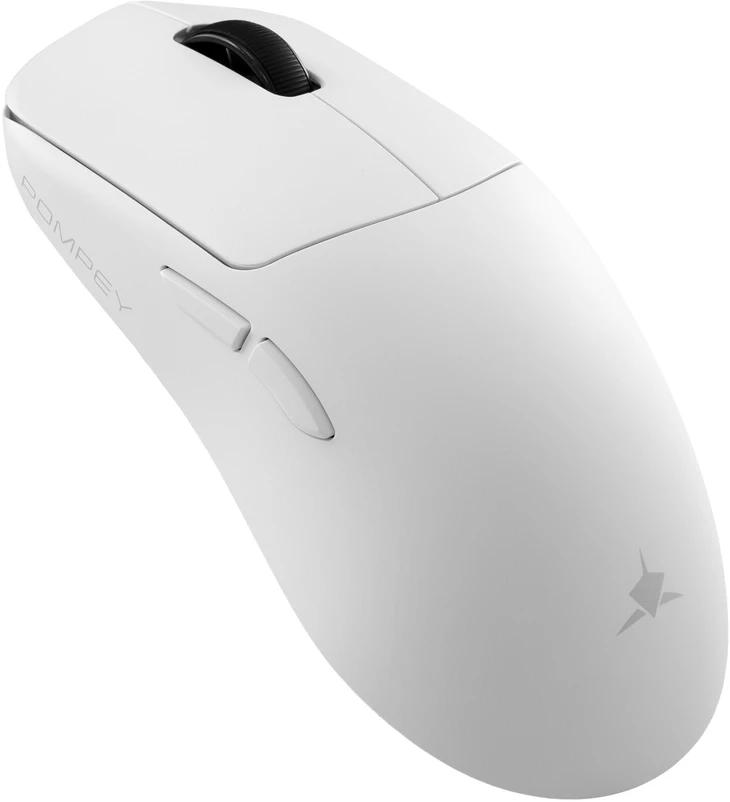 Pelė White Shark Baltas Shark POMPEY WGM-9014, Baltas