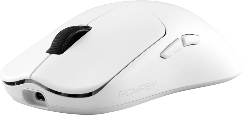 Pelė White Shark Baltas Shark POMPEY WGM-9014, Baltas