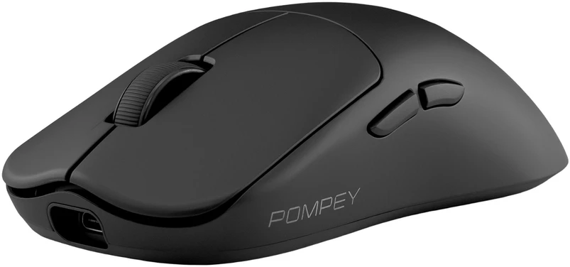Pelė White Shark Baltas Shark POMPEY WGM-9014, Juodas
