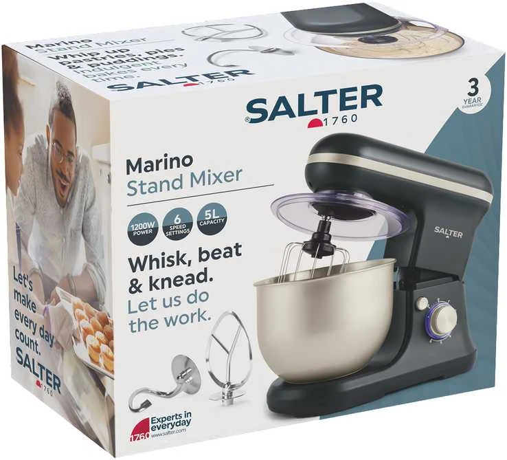 Plakiklis Salter EK5620BGRYFVDE Marino Stand Mixer