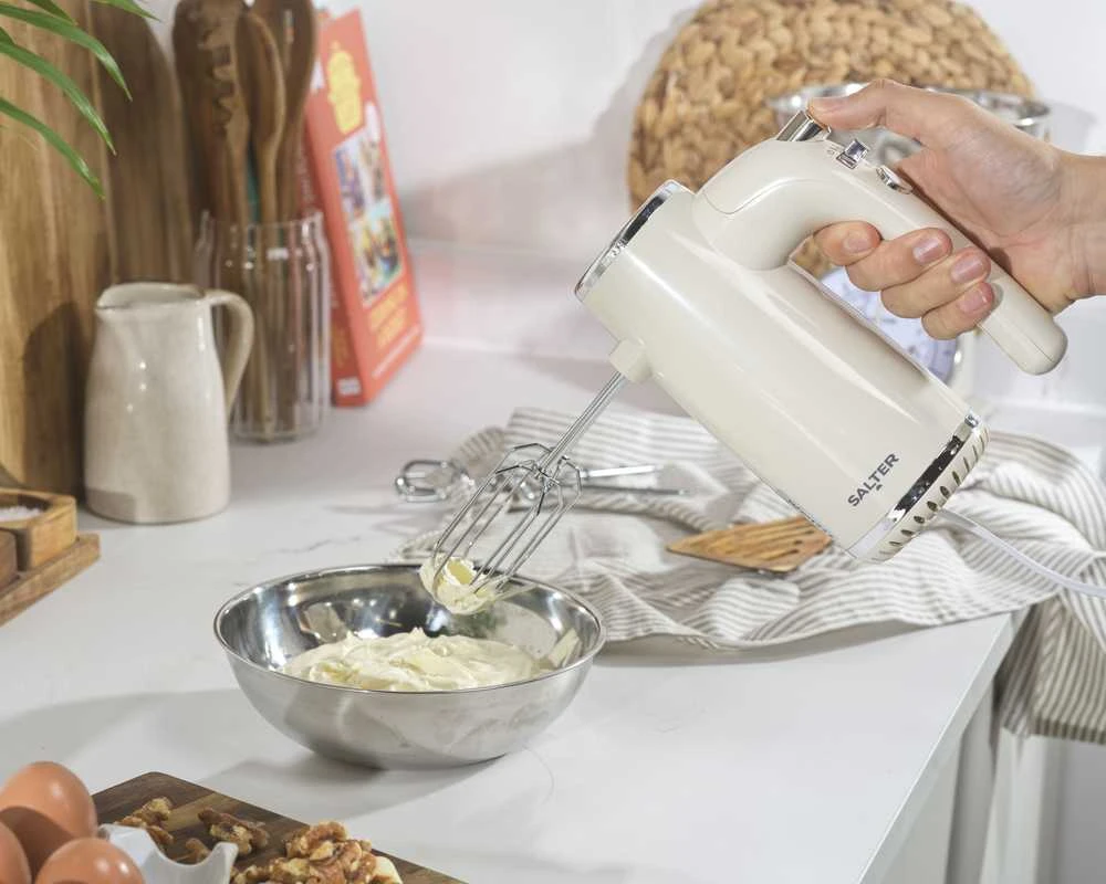Plakiklis Salter EK6684CRMVDE Retro Hand Mixer