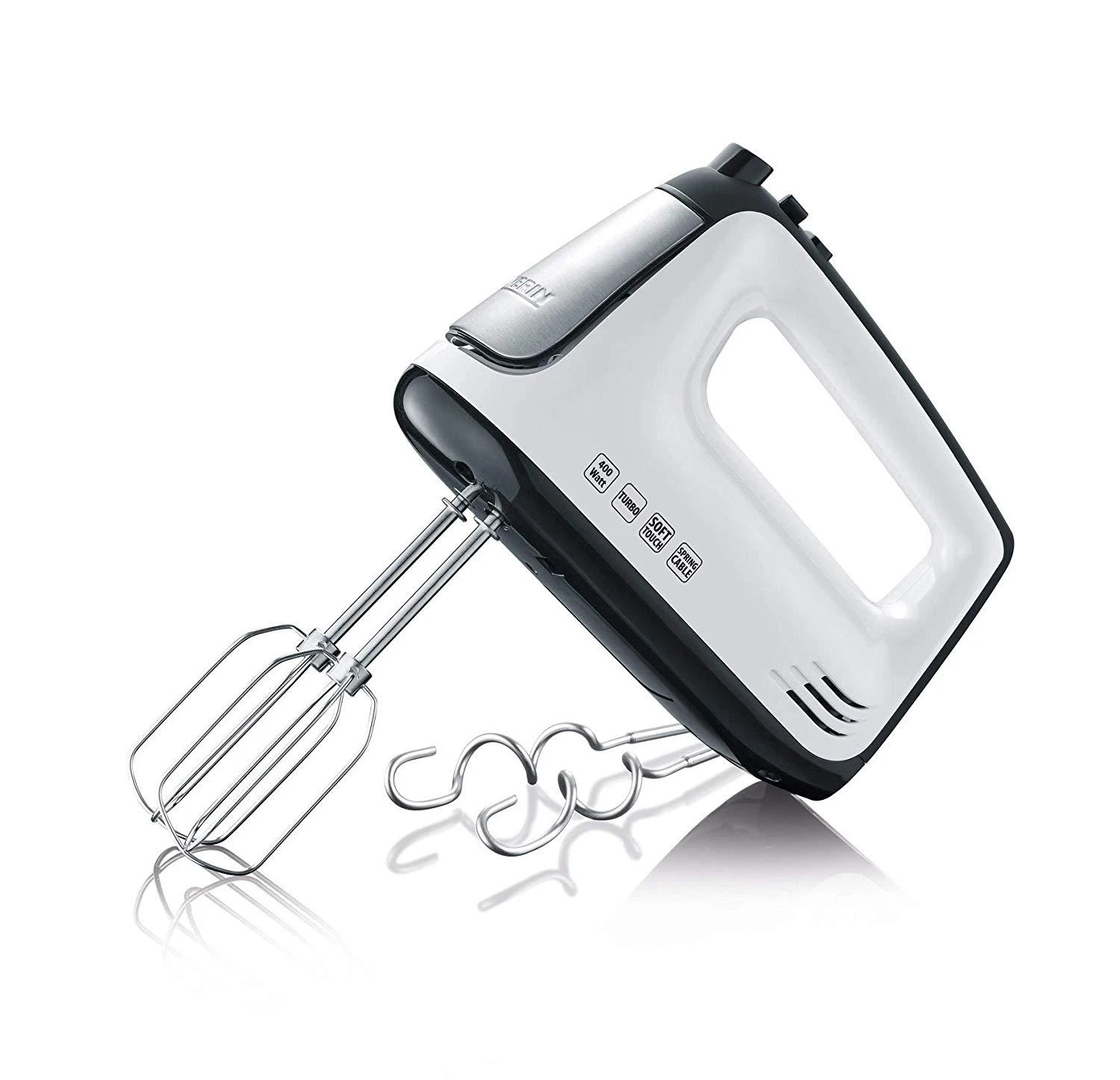 Plakiklis Severin HM 3830 mixer Hand mixer 400 W Baltas