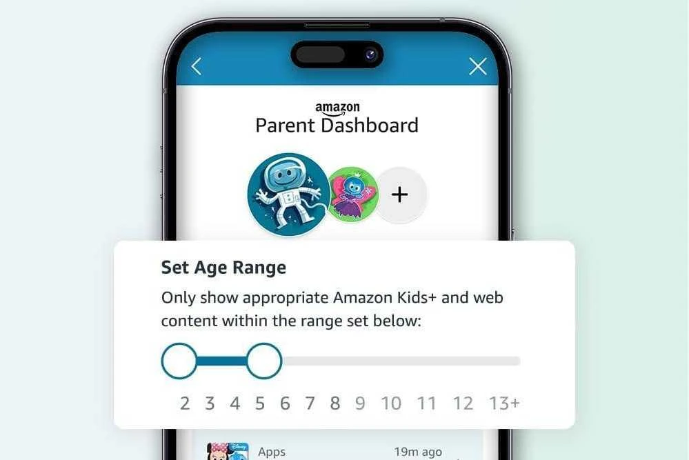 Planšetė Amazon Fire HD10 32GB Kids 13th Gen, žalia