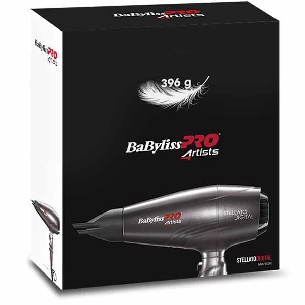 Profesionalus plaukų džiovintuvas BaByliss Pro Stellato Digital Dryer BAB7500IE, 2400 W
