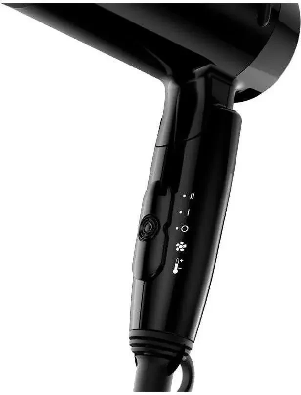 Plaukų Džiovintuvas - Braun Satin Hair 3 Style&Go 1600 W Juodas