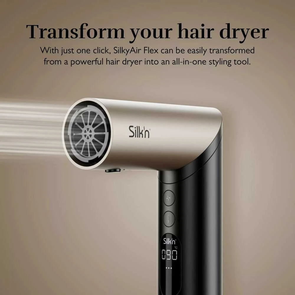 Plaukų džiovintuvas ir formavimo prietaisas 5-in-1 Silk'n SilkyAir Flex