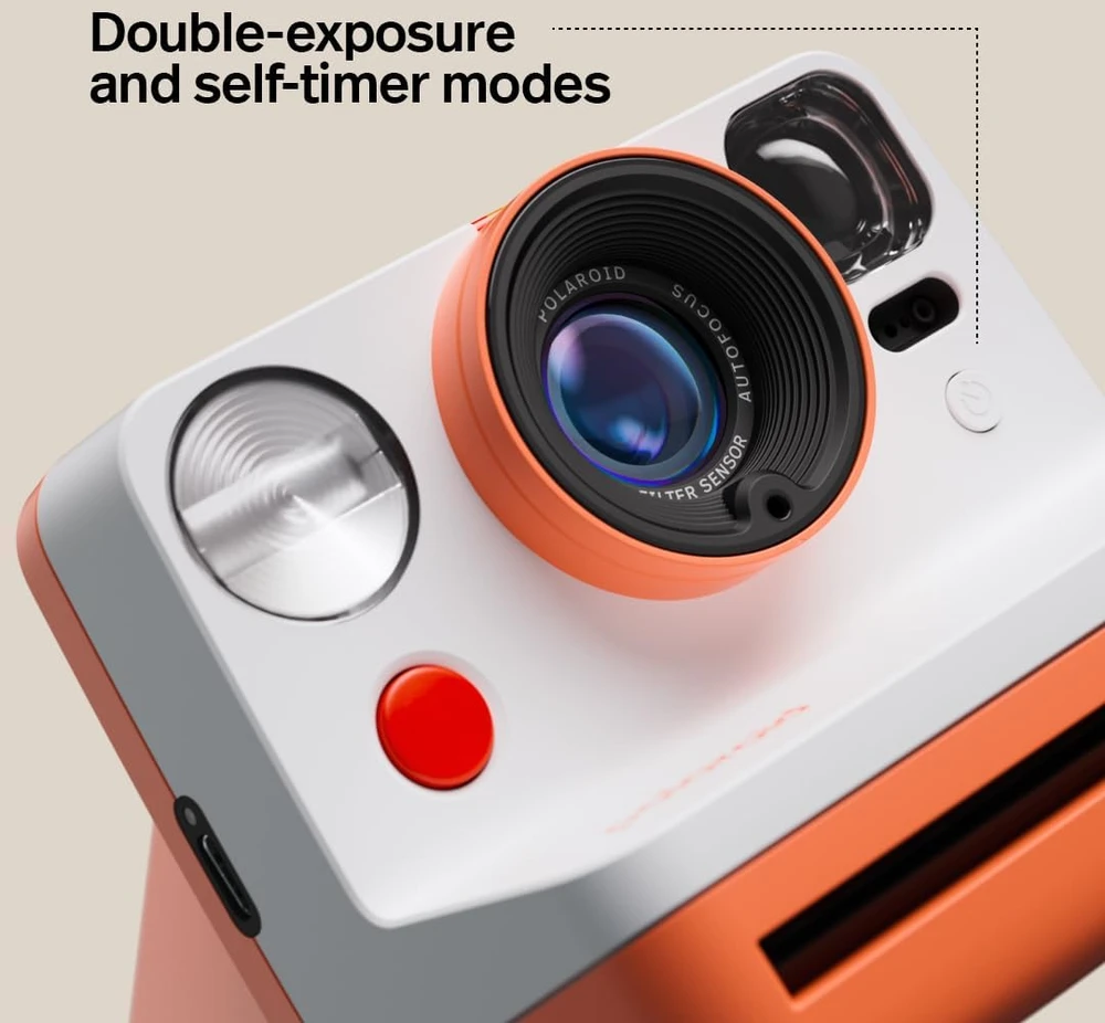 Polaroid Now Gen 3 Juodas