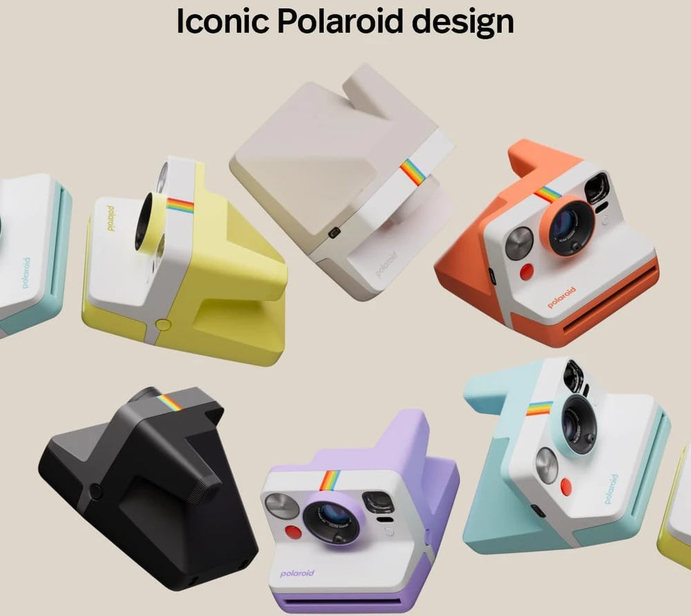 Polaroid Now Gen 3 Juodas